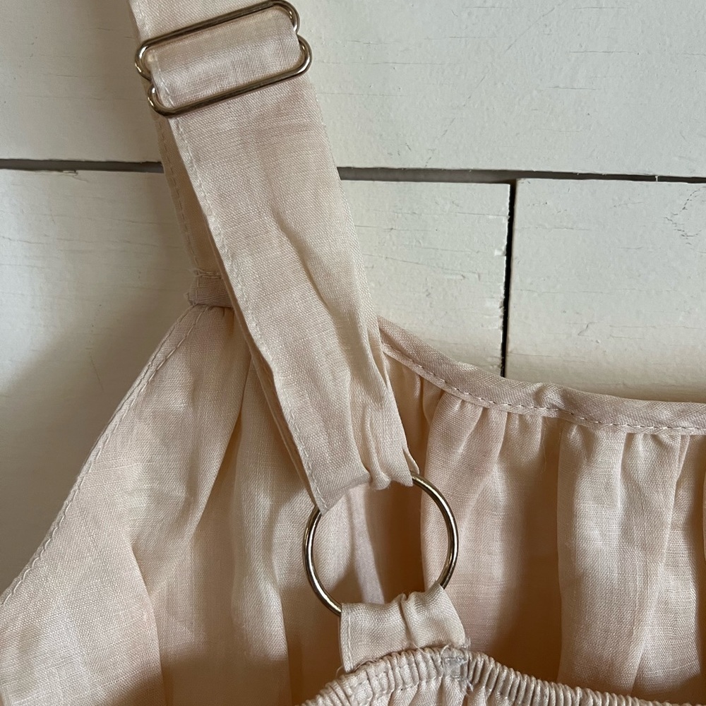 DISSH Cream Ruffle Top - Picture 9 of 9
